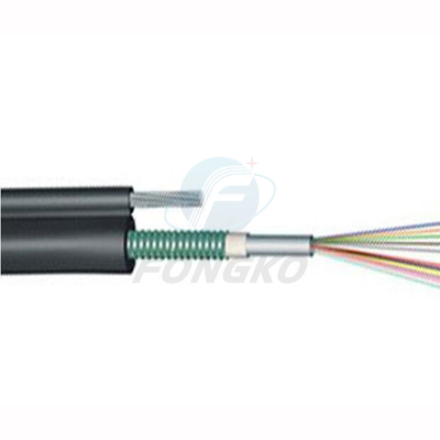 Υπαίθριο καλώδιο Gyxtc8S οπτικών ινών FONGKO Ftth Fttx για το δίκτυο τοπικής περιοχής